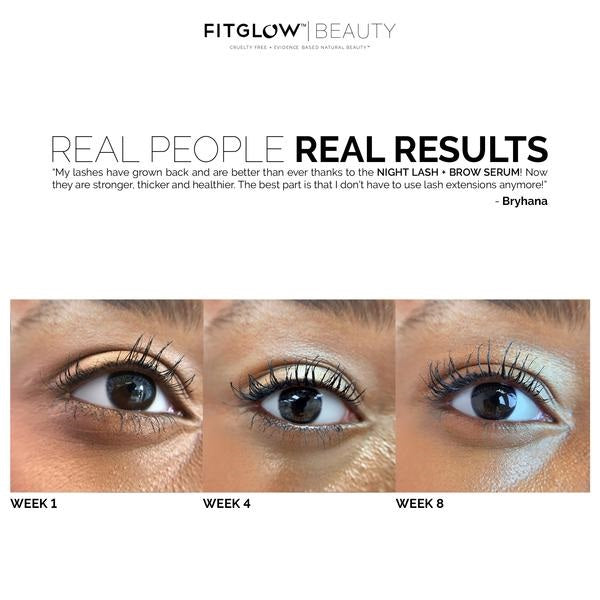 Buy Fitglow Beauty Night Lash + Brow Serum 5g at One Fine Secret. Official Stockist. Natural & Organic Makeup. Clean Beauty Store in Melbourne, Australia.