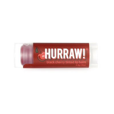Skincare Category - Hurraw! Black Cherry Tinted Lip Balm 4.3g