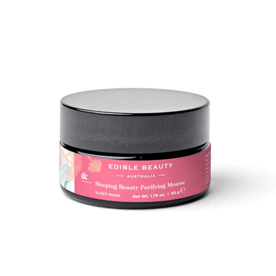 Edible Beauty Night Cream, Facial Treatment Buy Edible Beauty & Sleeping Beauty Purifying Mousse - Sleep Mask 50g at One Fine Secret. Official Stockist in Melbourne, Australia.