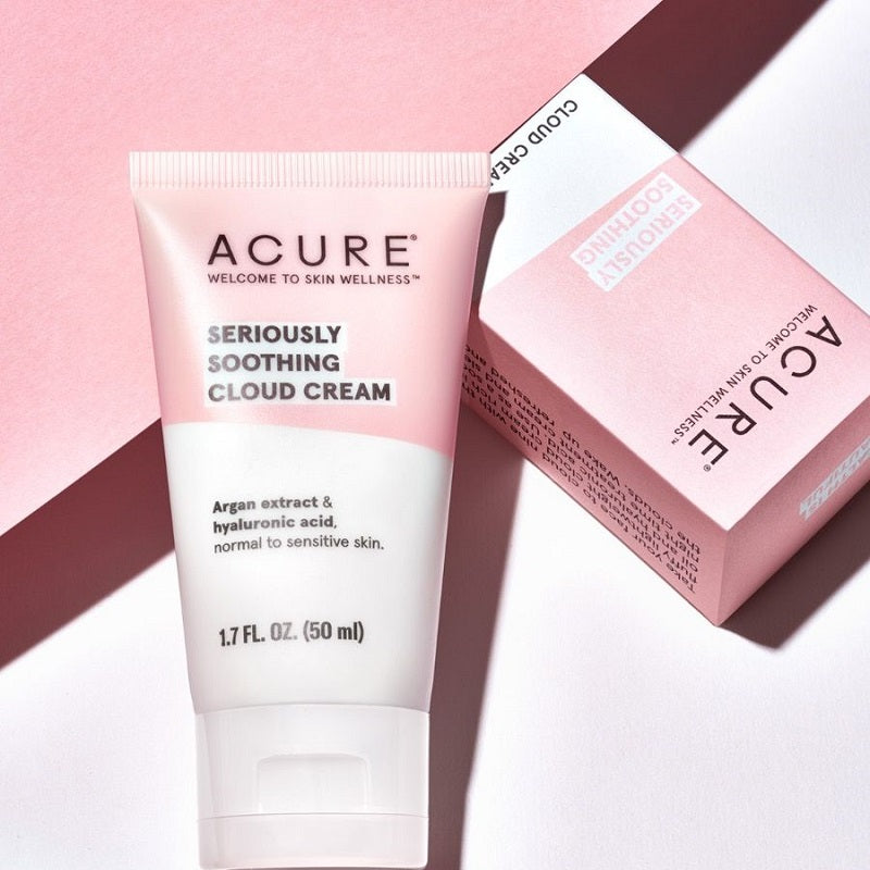 Buy Acure Seriously Soothing Cloud Cream 50ml at One Fine Secret. Natural & Organic Skincare Store in Melbourne, Australia.